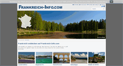 Desktop Screenshot of frankreich-info.com